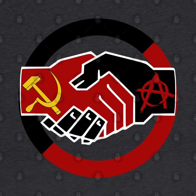 Left Unity - Anarchist, Communist, Leftist, Socialist by SpaceDogLaika